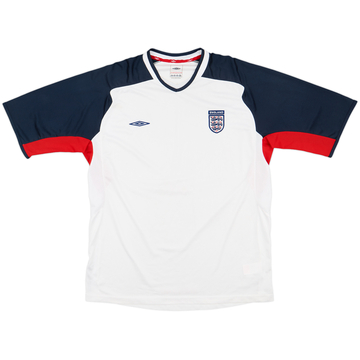 2005-06 England Umbro Training Shirt - 8/10 - (XL)