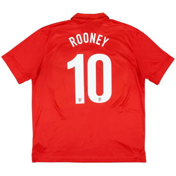 2013 England Away 150th Anniversary Shirt Rooney #10 - 8/10 - (XL)