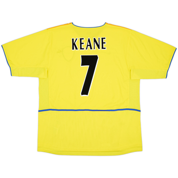 2002-03 Leeds United Away Shirt Keane #7 - 7/10 - (XL)