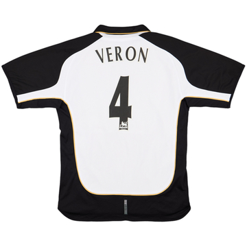 2001-02 Manchester United Centenary Away/Third Shirt Veron #4 - 8/10 - (L)