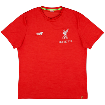 2018-19 Liverpool New Balance Training Shirt - 8/10 - (L)