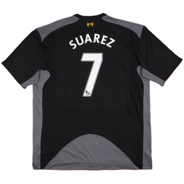 2012-13 Liverpool Away Shirt Suarez #7 - 8/10 - (XXL)