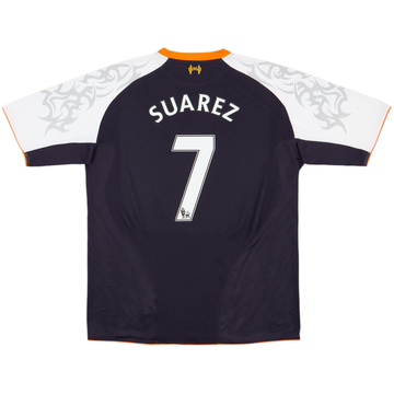 2012-13 Liverpool Third Shirt Suarez #7 - 6/10 - (XL)