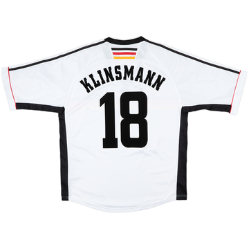 1998-00 Germany Home Shirt Klinsmann #18 - 9/10 - (L)