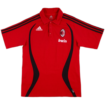 2006-07 AC Milan adidas Polo Shirt - 8/10 - (M)