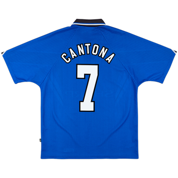 1996-98 Manchester United Third Shirt Cantona #7 - 9/10 - (L)
