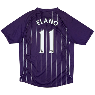 2007-08 Manchester City Away Shirt Elano #11 - 8/10 - (L)