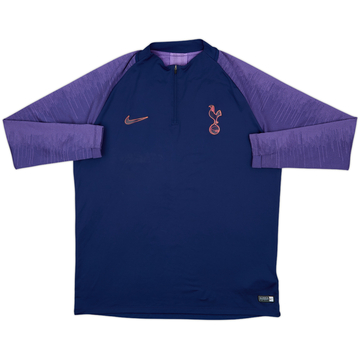 2019-20 Tottenham Nike 1/4 Zip Drill Top - 7/10 - (XL)