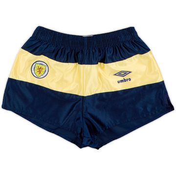 1986-88 Scotland Away Shorts - 7/10 - (M.Boys)