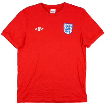 2010-11 England Umbro Cotton Tee - 10/10 - (L)