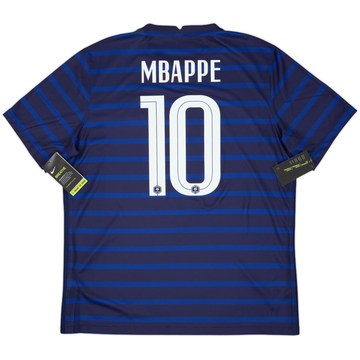 2020-21 France Home Shirt Mbappe #10 (XL)