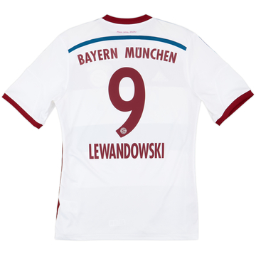 2014-15 Bayern Munich Away Shirt Lewandowski #9 - 8/10 - (M)
