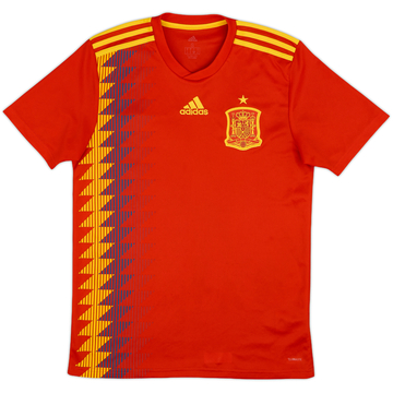 2018-19 Spain Home Shirt - 9/10 - (S)