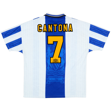 1994-96 Manchester United Third Shirt Cantona #7 - 9/10 - (XL)