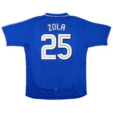 2001-03 Chelsea Home Shirt Zola #25 - 6/10 - (XL)