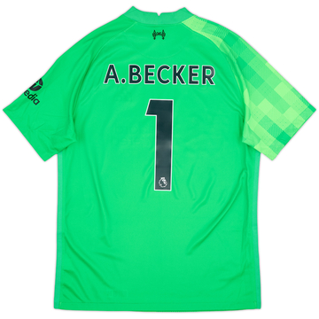 2021-22 Liverpool GK S/S Shirt A.Becker #1 (M)