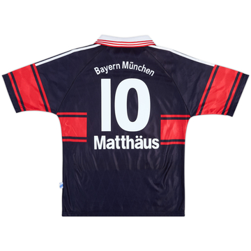 1997-99 Bayern Munich Home Shirt Matthaus #10 - 8/10 - (XL.Boys)