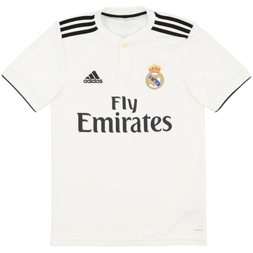 2018-19 Real Madrid Home Shirt - 9/10 - (XS)