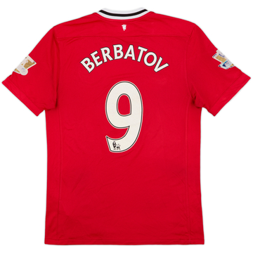 2011-12 Manchester United Home Shirt Berbatov #9 - 6/10 - (M)