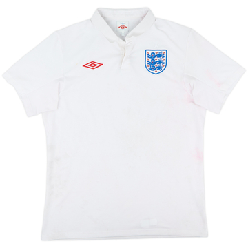 2009-10 England Home Shirt - 4/10 - (M)