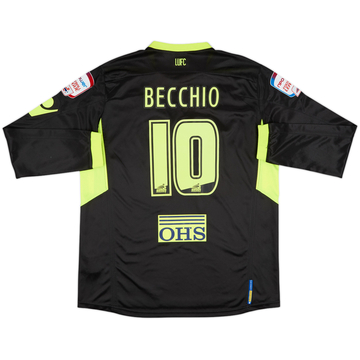 2011-12 Leeds United Away L/S Shirt Becchio #10 - 8/10 - (L)
