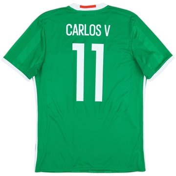 2016-17 Mexico Copa America Home Shirt Carlos V #11 - 6/10 - (L)