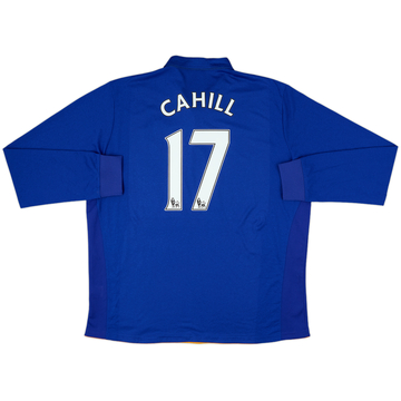 2011-12 Everton Home L/S Shirt Cahill #17 - 9/10 - (XL)