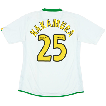 2006-08 Celtic Player Issue European Shirt Nakamura #25 - 8/10 - (M)