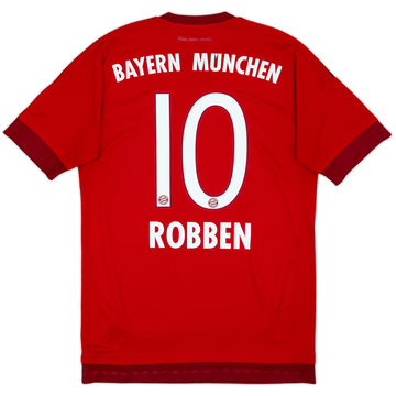 2015-16 Bayern Munich Home Shirt Robben #10 - 6/10 - (S)