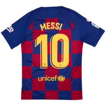 2019-20 Barcelona Home Shirt Messi #10 - 7/10 - (S)