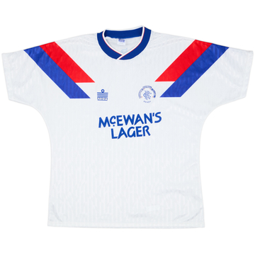 1990-92 Rangers Away Shirt - 8/10 - (XL)