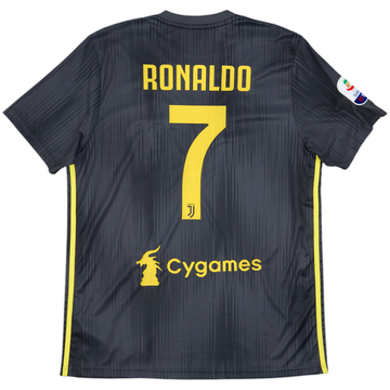 2018-19 Juventus Third Shirt Ronaldo #7 - 8/10 - (L)