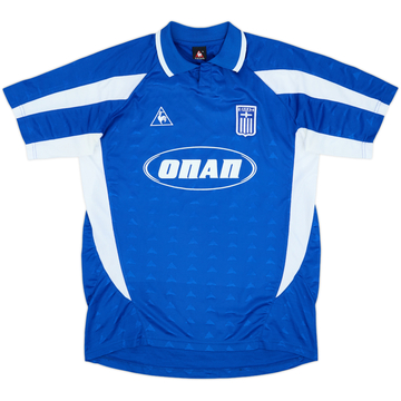 2002-04 Greece Home Shirt - 8/10 - (XL)