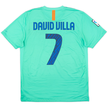 2010-11 Barcelona Away Shirt David Villa #7 - 7/10 - (L)