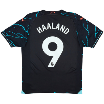 2023-24 Manchester City Third Shirt Haaland #9 - 10/10 - (M)