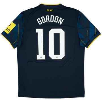 2023-24 Newcastle Third Shirt Gordon #10 - 9/10 - (XL)
