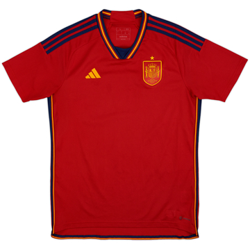 2022-23 Spain Home Shirt - 10/10 - (L)