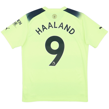 2022-23 Manchester City Third Shirt Haaland #9 - 10/10 - (M)