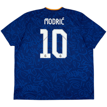 2021-22 Real Madrid Away Shirt Modric #10 - 9/10 - (3XL)
