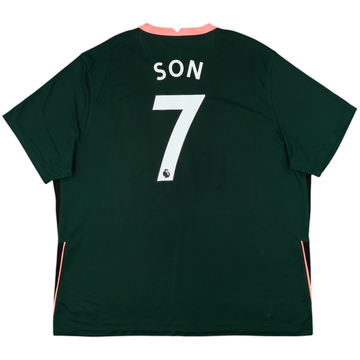 2020-21 Tottenham Away Shirt Son #7 - 9/10 - (3XL)