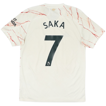2020-21 Arsenal Away Shirt Saka #7 - 5/10 - (M)