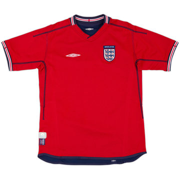 2002-04 England Away Shirt - 8/10 - (L.Boys)
