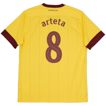 2010-13 Arsenal Away Shirt Arteta #8 - 9/10 - (L)