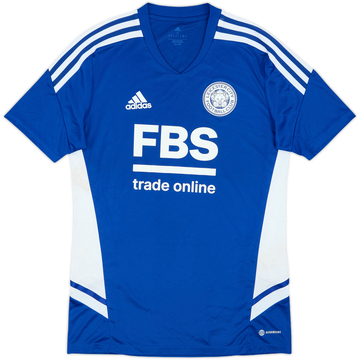 2022-23 Leicester adidas Training Shirt - 5/10 - (S)