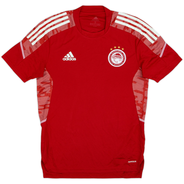2021-22 Olympiacos adidas Training Shirt - 8/10 - (S)