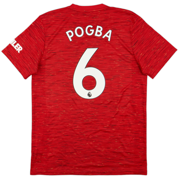 2020-21 Manchester United Home Shirt Pogba #6 - 9/10 - (L)