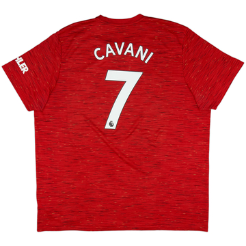 2020-21 Manchester United Home Shirt Cavani #7 - 6/10 - (3XL)