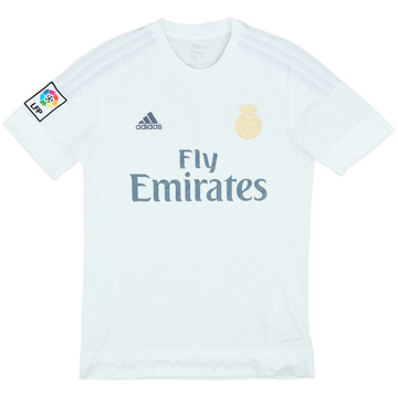 2015-16 Real Madrid Home Shirt - 3/10 - (S)