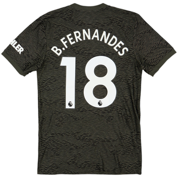 2020-21 Manchester United Away Shirt B.Fernandes #18 - 7/10 - (S)