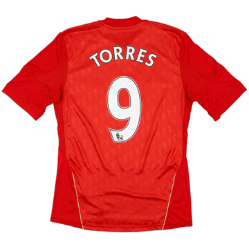2010-12 Liverpool Home Shirt Torres #9 - 5/10 - (S)